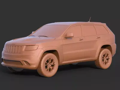 Jeep Grand Cheeroke 2020 3D print model