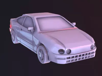 Miniature 3D Printable 97 Acura Integra 3D print model
