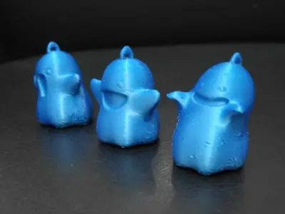 Happy Ghosts 3D print model