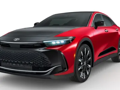 Toyota Crown 2023 Low-poly 3D model