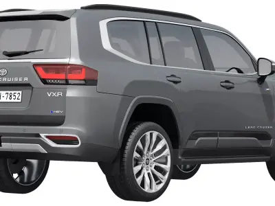 Toyota Land Cruiser 300 Hybrid 2026 3D model