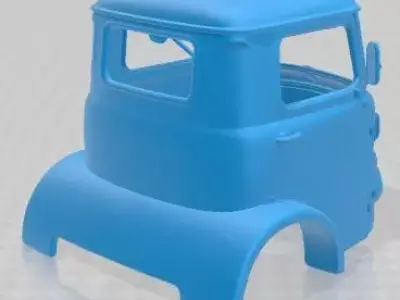 Albion Reiver RE29 1964 Printable Body Cabin Truck 3D print model