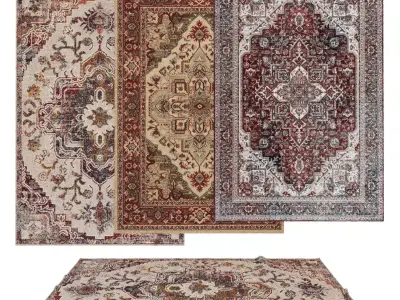 Rugs No 668 Low-poly 3D model