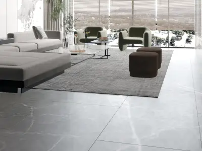 living Modern room 3D model