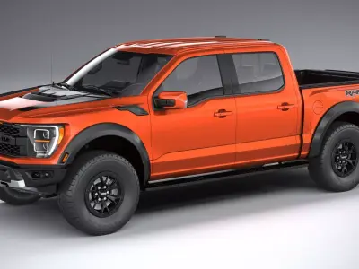 F-150 Raptor 2021 3D model