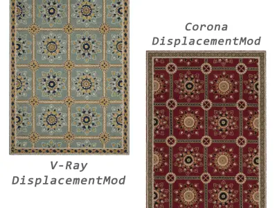 Rugs No 47 Low-poly 3D model