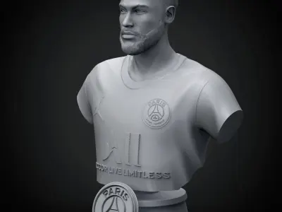 Neymar JR 3D Printable 4 3D print model