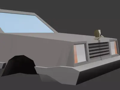 Chrysler Reference Model Low-poly 3D model