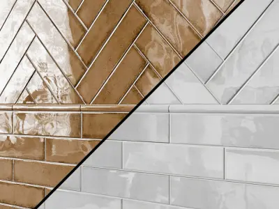 Castle ceramic tile 3D model