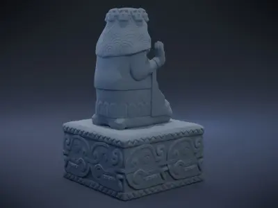 Cihuateteo - Aztec Deity 3D print model