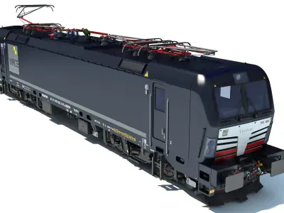 Siemens Vectron Locomotive MRCE 3D model