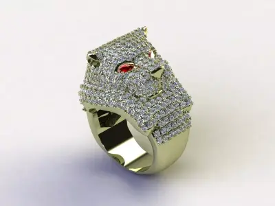 Tiger Ring Puma 3D model