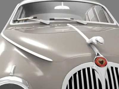 Jaguar Mark 2 New Version  Free 3D model