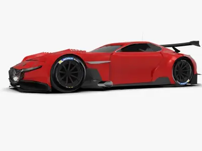 Mazda-RX Vision GT3 Concept 2018 3D model