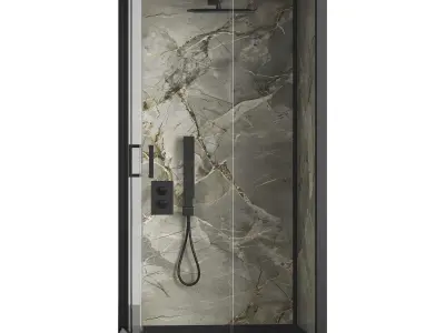 Shower cabin 08 3D model