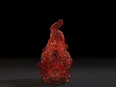 Rooster 3D print model