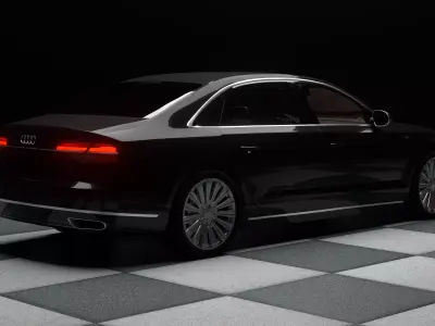 Audi A8L W12 3D model