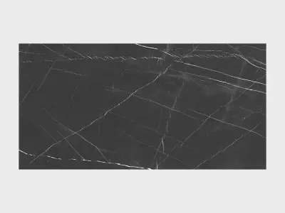 Black Marble Wall Tile 3D Model Texture