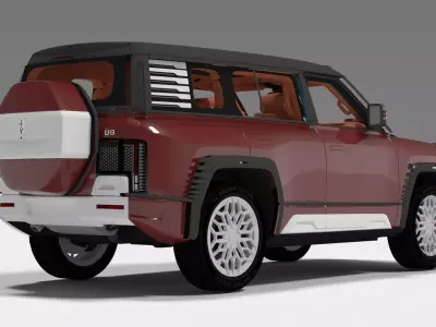 BYD YANGWANG U8 3D model