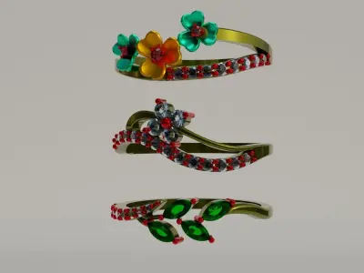 Jewelry Ring  3D print model