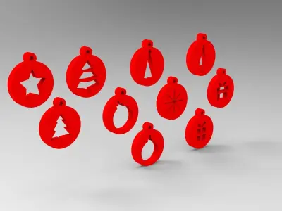 Christmas Tree Decoration  3D print model