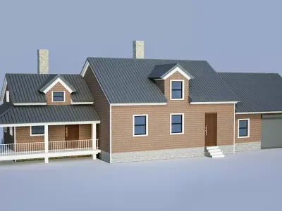 House 01 3D model