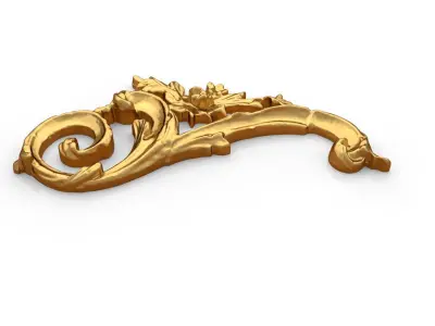 Classic decor ornament 331 3D model