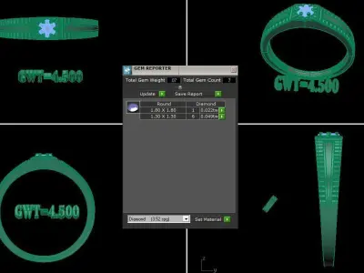 FASION   RING 3D model