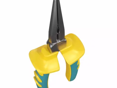 nose plier 3D model