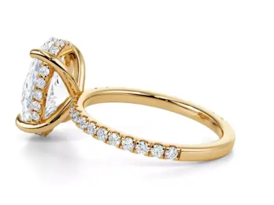 Engagement Ring 3D print model