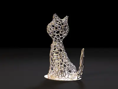 Cat decor 3D print model purchase