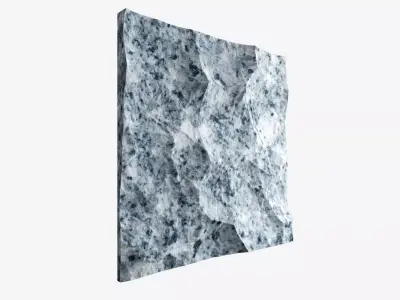 89-RockPanel piece of stone 3D model