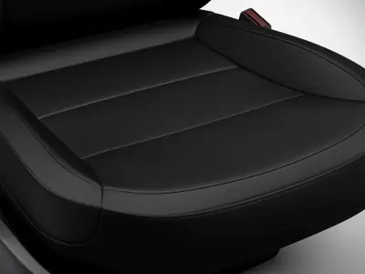Seat v7 Low-poly 3D model