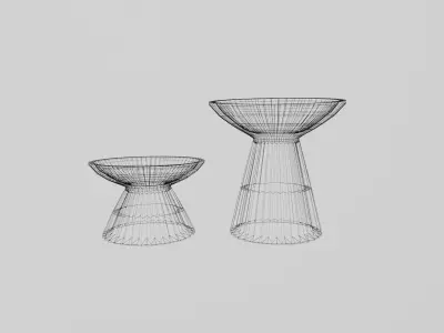 Plisse Stone 3D model