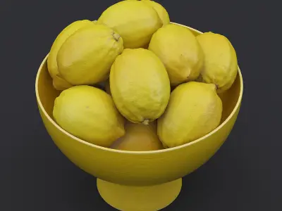 Fruit Bowl IV 3D model
