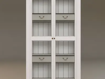 Laura Ashley bookcase 2 3D model
