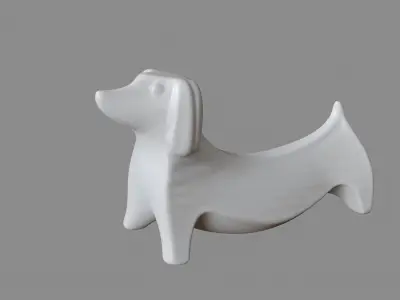 dog decoration figurine  3D model