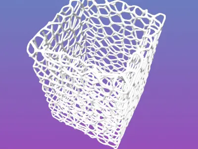 Box Voronoi 3D model