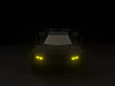 batmobile 2022 3D model