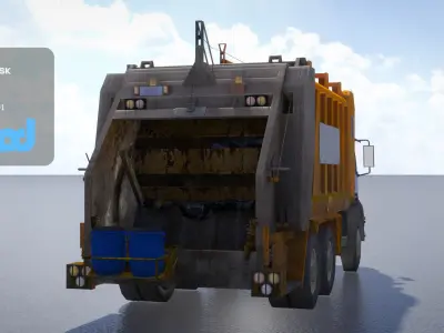 TW Rubbish Truck 001 3D model
