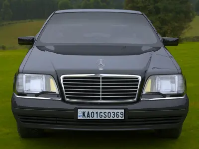 Mercedes Benz S Class W140 - S600 3D model