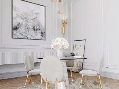 interior 076 3D model