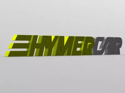 hymercar logo 3D model