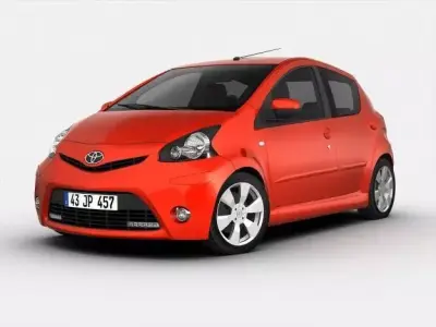 Toyota Aygo 2013 3D model