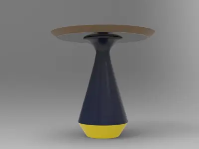 Pefu Coffee Table Low-poly 3D model