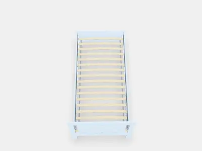 SONGESAND Bed frame 24 3D model