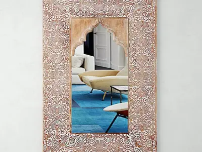 Carved Mirror 3D model buy