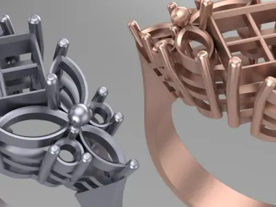 jewelry ring7 3D print model