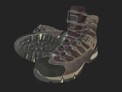 MOUNTAIN BOOTS  3D model