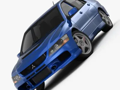 Mitsubishi Lancer Evolution 9 GT 2006 3D model